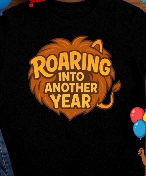Roaring Into Another Year Birthday Shirt • Kids Safari Birthday Tee • Lion Birthday Party Shirt • Jungle Birthday Outfit • Wild One Birthday