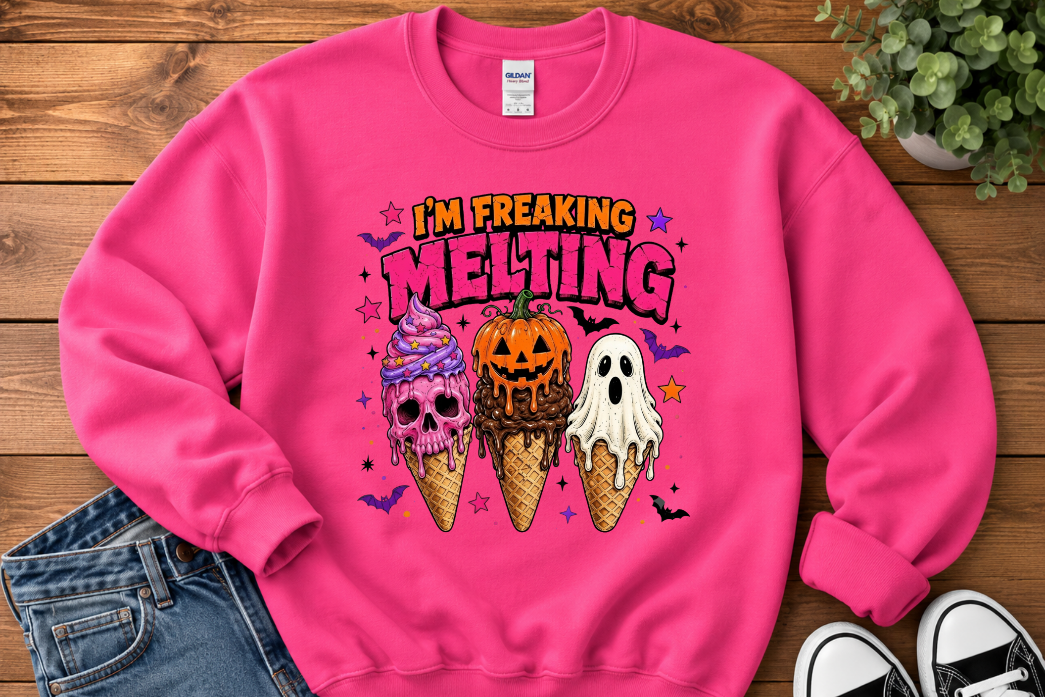 I’m Freaking Melting Halloween Shirt & Sweatshirt