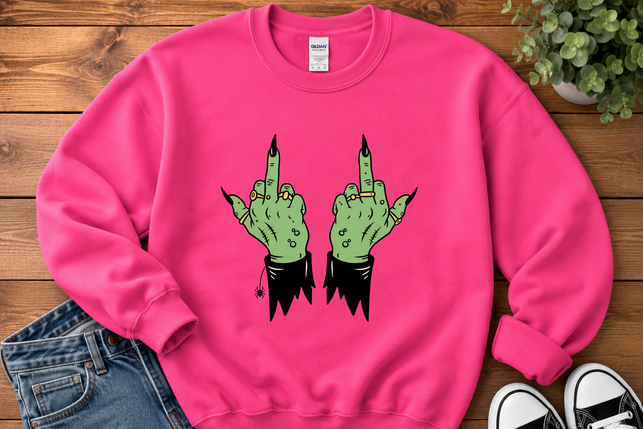 Zombie Hands Halloween Shirt & Sweatshirt