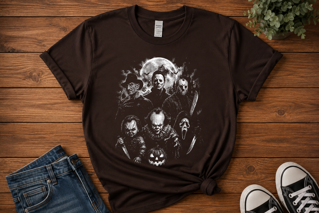 Classic Horror Icons Halloween Shirt & Sweatshirt