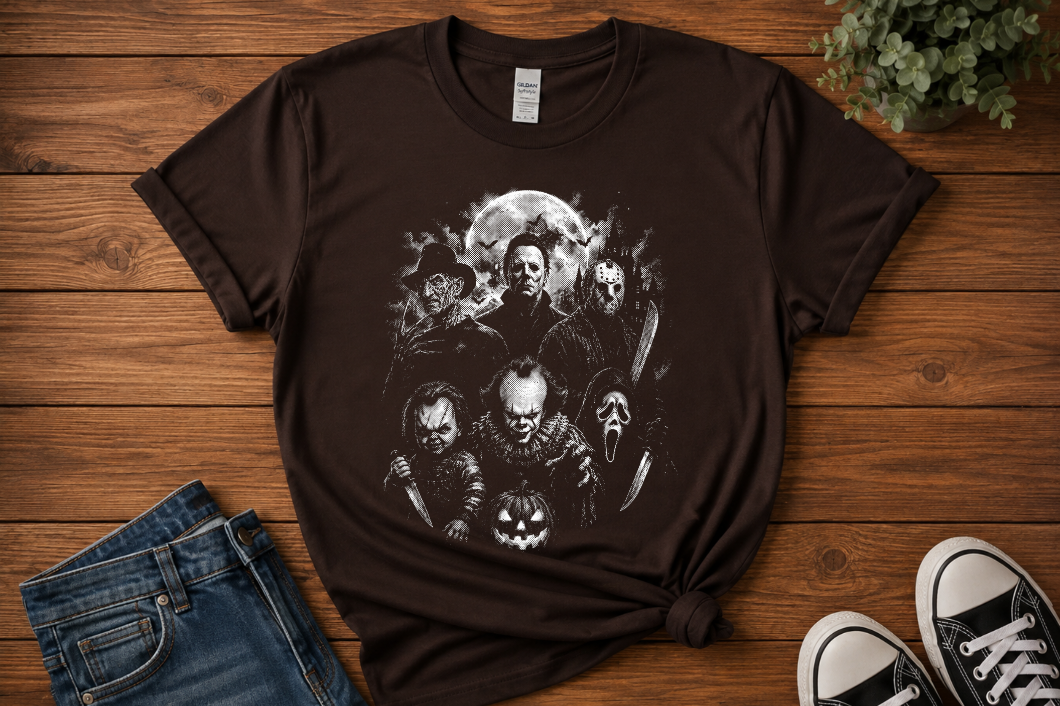 Classic Horror Icons Halloween Shirt & Sweatshirt