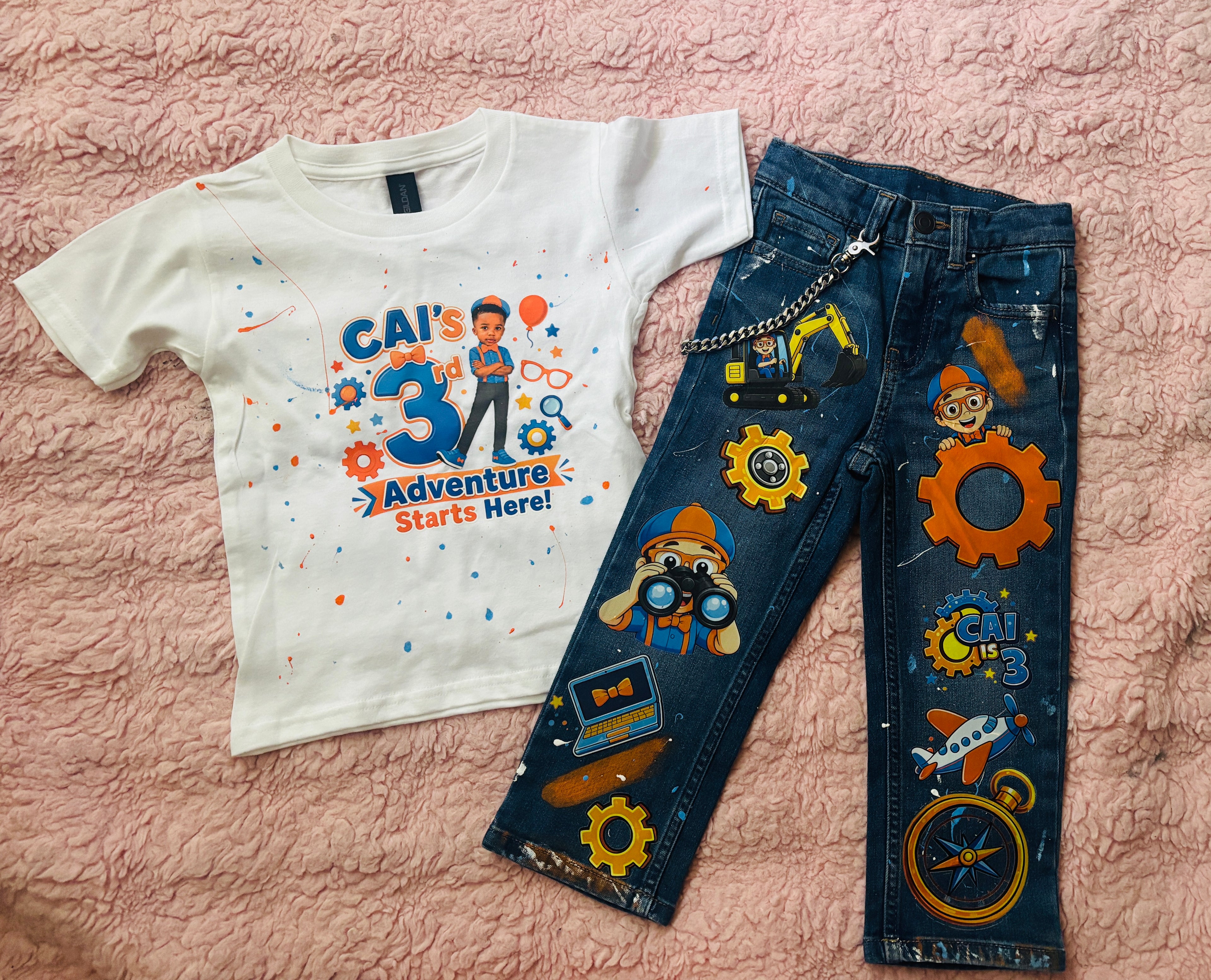 Custom birthday outfit
