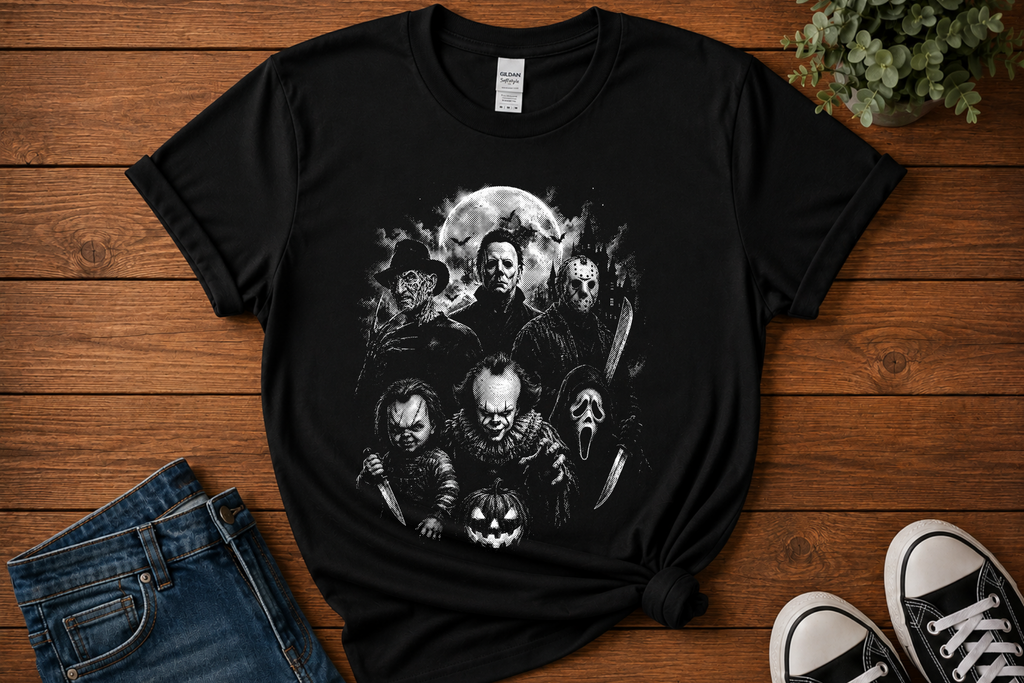Classic Horror Icons Halloween Shirt & Sweatshirt