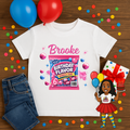 Bubble Gum Birthday Girl Shirt