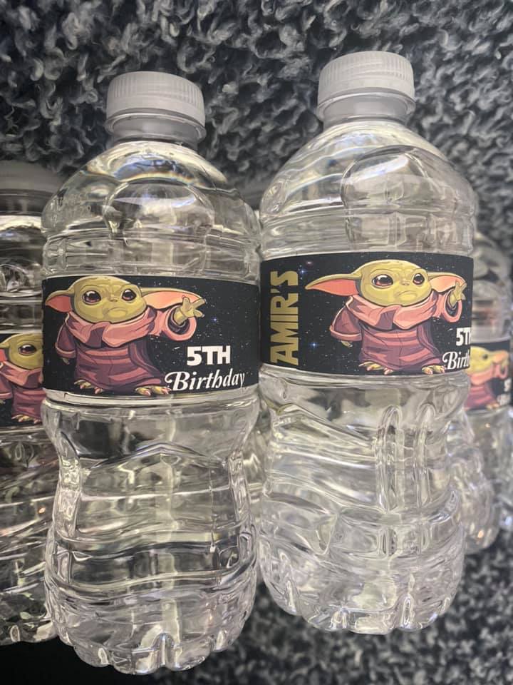 Custom Water Bottle Labels