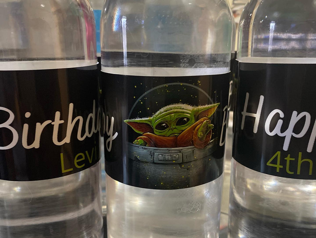 Custom Water Bottle Labels