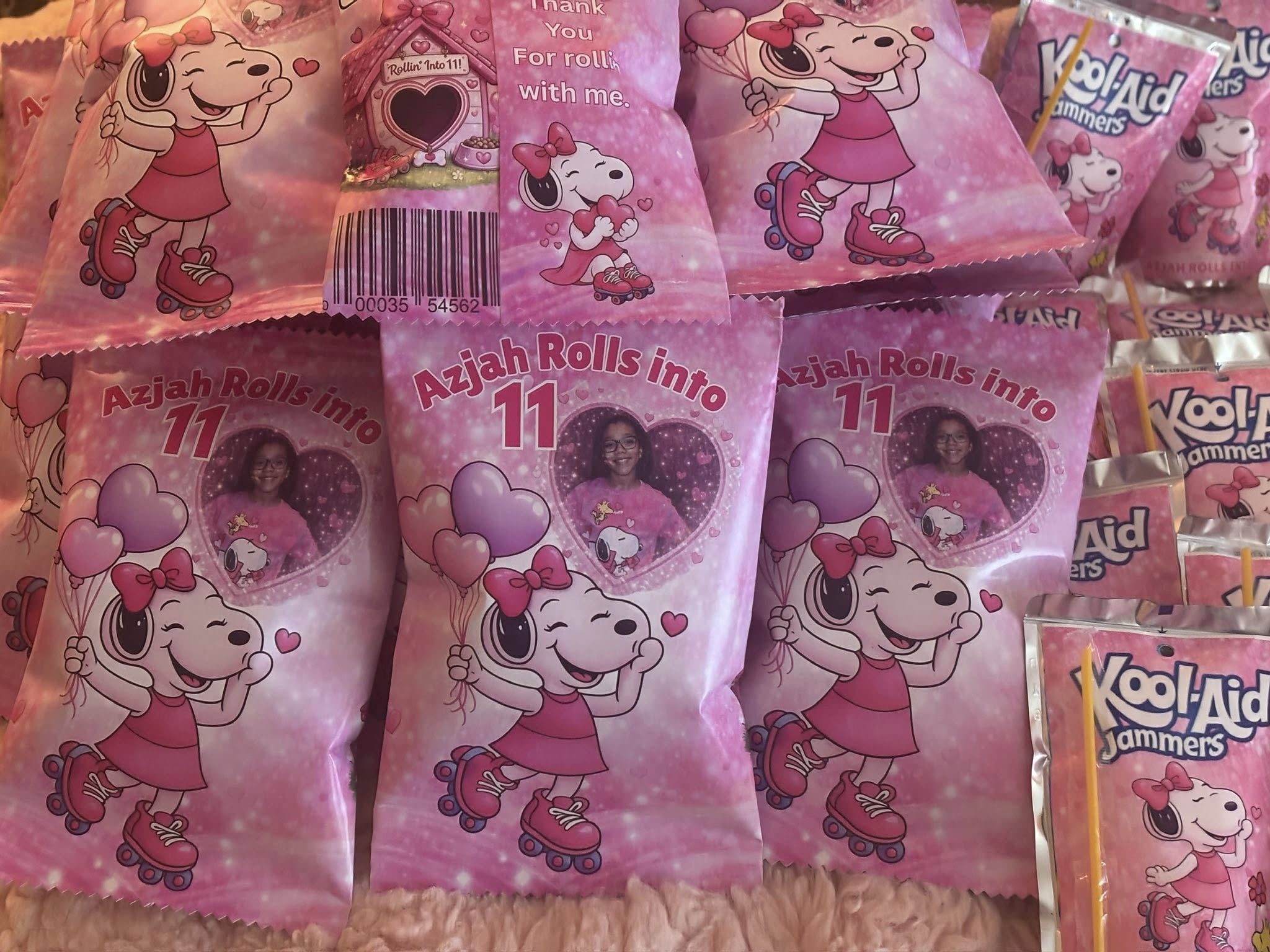 Custom Party Chip Bags