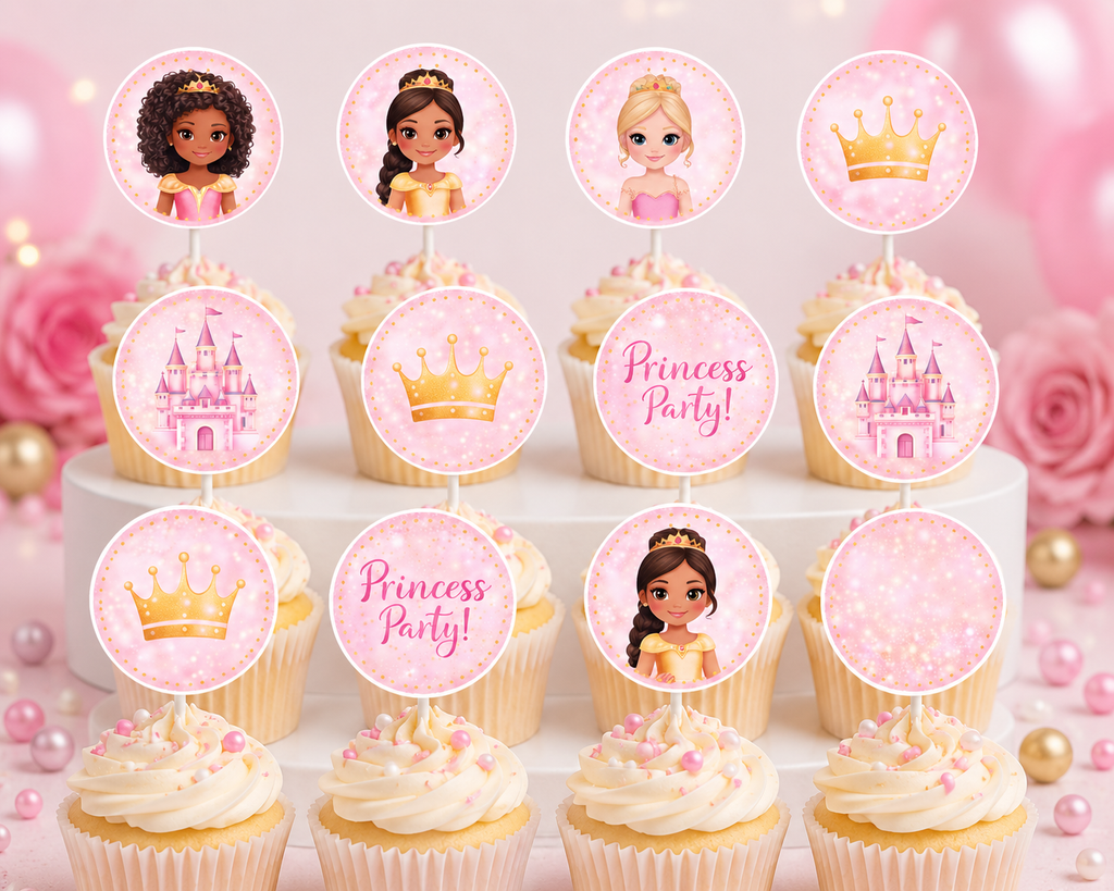Custom Cupcake Toppers